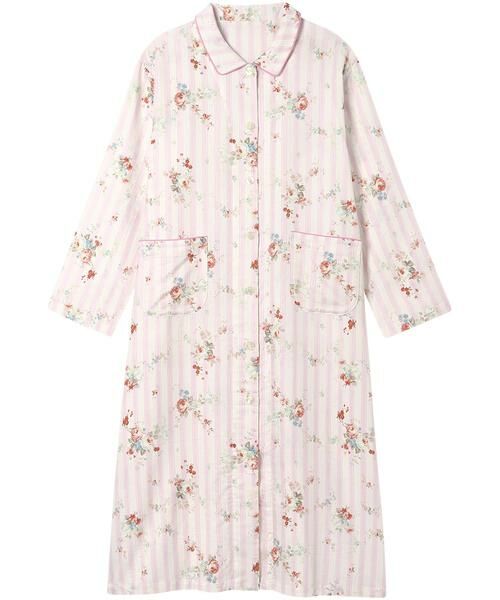 WACOAL RELAX&SLEEP / ワコール_リラックスアンドスリープ ルームウェア | レディスパジャマ　ワンピース（ＫＮＸ５２１）（PI）