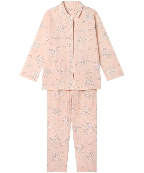 WACOAL RELAX&SLEEP / ワコール_リラックスアンドスリープ ルームウェア | レディスパジャマ　上下セット（ＷＤＸ５４８）（PI）