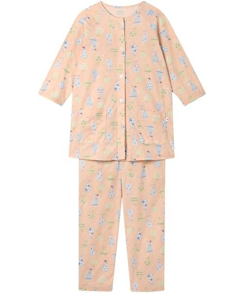 WACOAL RELAX&SLEEP / ワコール_リラックスアンドスリープ ルームウェア | レディスパジャマ　上下セット（ＣＤＴ２６１）（OR）