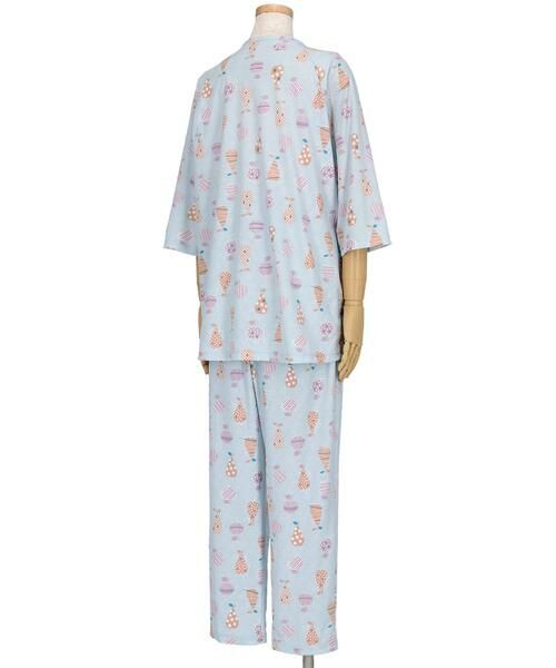 WACOAL RELAX&SLEEP / ワコール_リラックスアンドスリープ ルームウェア | レディスパジャマ　上下セット（ＣＤＴ２６１） | 詳細1