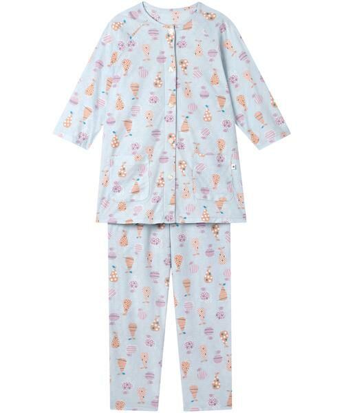 WACOAL RELAX&SLEEP / ワコール_リラックスアンドスリープ ルームウェア | レディスパジャマ　上下セット（ＣＤＴ２６１）（SX）