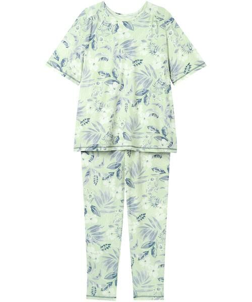 WACOAL RELAX&SLEEP / ワコール_リラックスアンドスリープ ルームウェア | レディスパジャマ　上下セット（ＫＤＴ１２２）（ME）