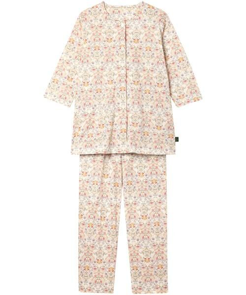 WACOAL RELAX&SLEEP / ワコール_リラックスアンドスリープ ルームウェア | レディスパジャマ　上下セット（ＮＤＴ２６６）（CR）