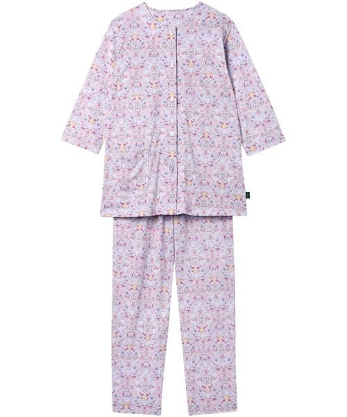 WACOAL RELAX&SLEEP / ワコール_リラックスアンドスリープ ルームウェア | レディスパジャマ　上下セット（ＮＤＴ２６６）（PU）