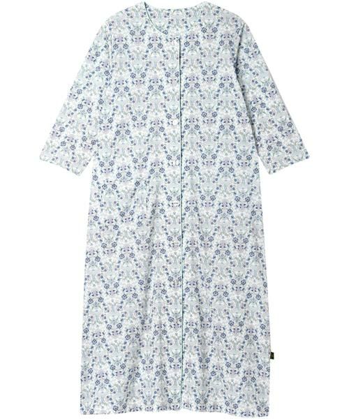 WACOAL RELAX&SLEEP / ワコール_リラックスアンドスリープ ルームウェア | レディスパジャマ　ワンピース（ＮＮＴ２６８）（WH）