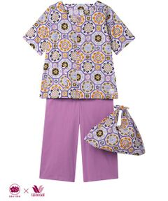 WACOAL RELAX&SLEEP / ワコール_リラックスアンドスリープ ルームウェア | レディスパジャマ　上下セット（ＲＤＴ１１８）