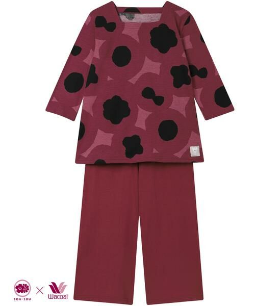 WACOAL RELAX&SLEEP / ワコール_リラックスアンドスリープ ルームウェア | レディスパジャマ　上下セット（ＲＤＴ２１５）（RE）