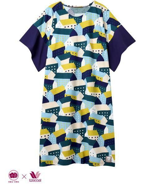 WACOAL RELAX&SLEEP / ワコール_リラックスアンドスリープ ルームウェア | レディスウェア　ワンピース（ＲＮＴ２１４）（KO）