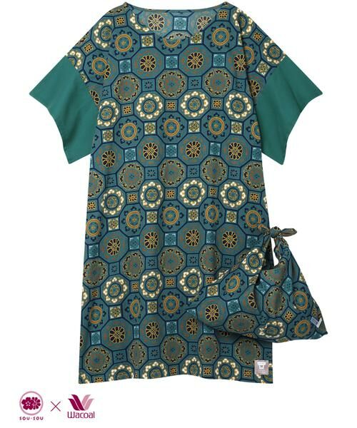 WACOAL RELAX&SLEEP / ワコール_リラックスアンドスリープ ルームウェア | レディスウェア　ワンピース（ＲＮＴ２１７）（GR）