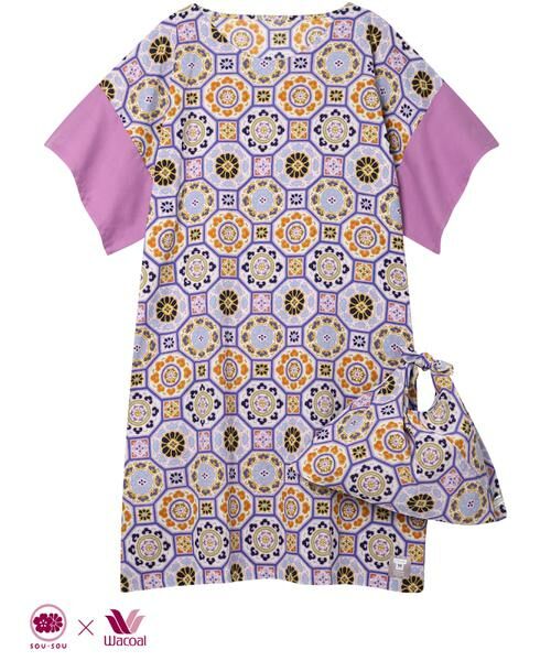 WACOAL RELAX&SLEEP / ワコール_リラックスアンドスリープ ルームウェア | レディスウェア　ワンピース（ＲＮＴ２１７）（PU）