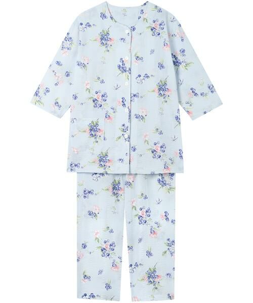 WACOAL RELAX&SLEEP / ワコール_リラックスアンドスリープ ルームウェア | レディスパジャマ　上下セット（ＷＤＴ２１０）（SX）