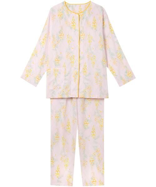 WACOAL RELAX&SLEEP / ワコール_リラックスアンドスリープ ルームウェア | レディスパジャマ　上下セット（ＷＤＸ５４７）（PI）