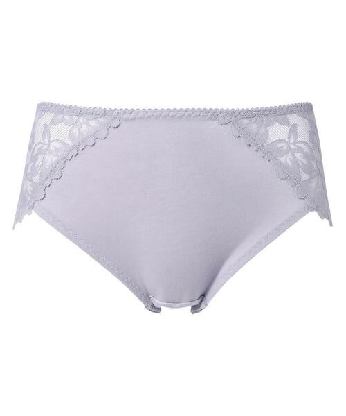 Wacoal / ワコール ショーツ | すそピタ（レーシー）　レディスショーツ（ＰＰＤ２６５）（GY）