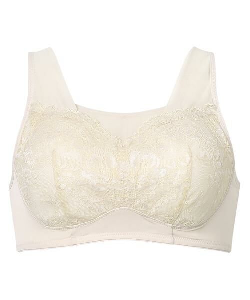 Wacoal / ワコール ブラ | ナイトアップブラ　ノンワイヤーブラ（ＢＲＡ１６７）（BE）
