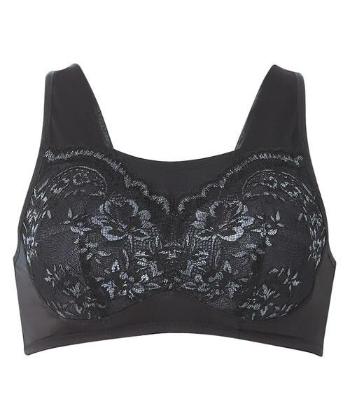 Wacoal / ワコール ブラ | ナイトアップブラ(サマー) ノンワイヤーブラ(BRA167)(BL)