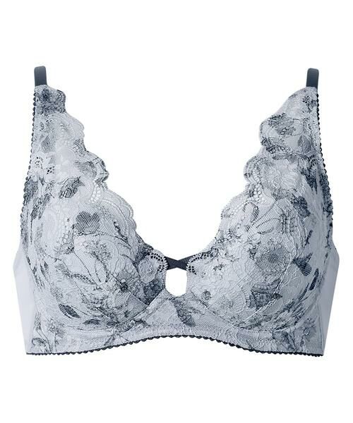 Wacoal / ワコール ブラ | 重力ケアブラ ノンワイヤー 3/4カップブラ(ノンワイヤーブラ)(BXB194)(LG)