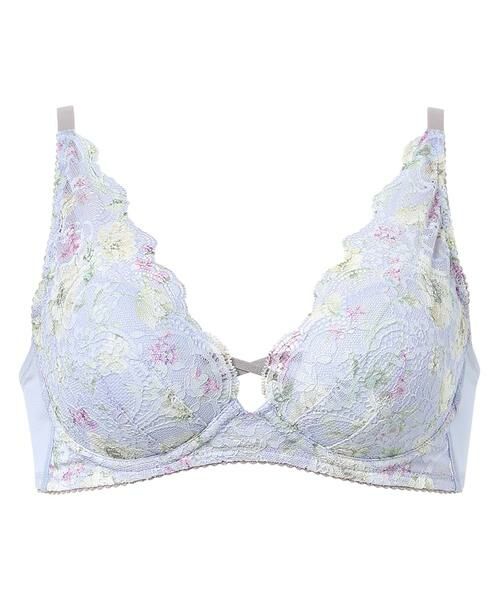 Wacoal / ワコール ブラ | 重力ケアブラ ノンワイヤー ノンワイヤーブラ(3/4カップ)(BXB194)(BU)