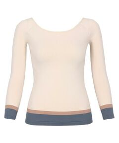 Wacoal / ワコール その他インナー・ルームウェア | ３６０°ラクストレッチ　タイプ　レディスインナー　トップ（９分袖）（ＣＬＤ３７１）