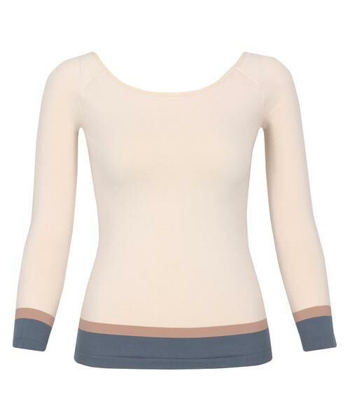 Wacoal/ワコール 360°ラクストレッチ タイプ トップス(9分袖)(CLD371) IV M-L Wacoal/ワコール 360°ラクストレッチ タイプ トップス(9分袖)(CLD371) IV M-L