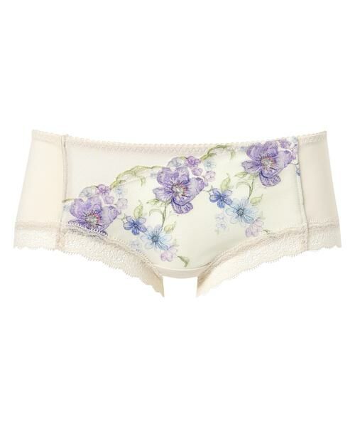 Wacoal / ワコール ショーツ | マシュマロフィットブラ　ペア　レディスショーツ（ボーイレングス）（ＰＸＢ６８６）（CR）