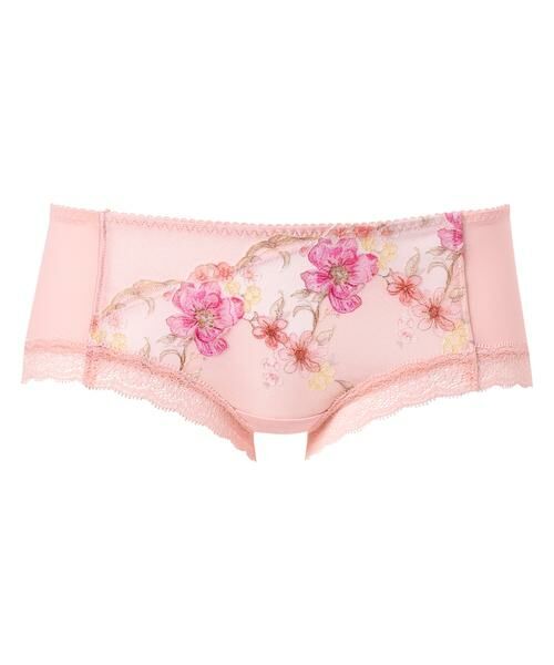 Wacoal / ワコール ショーツ | マシュマロフィットブラ　ペア　レディスショーツ（ボーイレングス）（ＰＸＢ６８６）（SG）