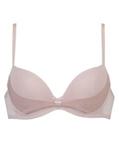 Wacoal / ワコール ブラ | リボンブラ　胸もとフィットながもち　３／４カップブラ（ＢＣＬ４１０）