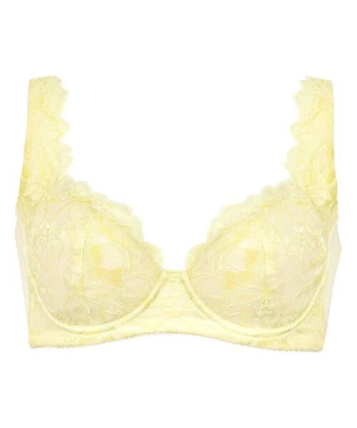 Wacoal / ワコール ブラ | 脇をやさしくおさえる ワイヤーブラ(3/4カップ)(BFA411)(YE)
