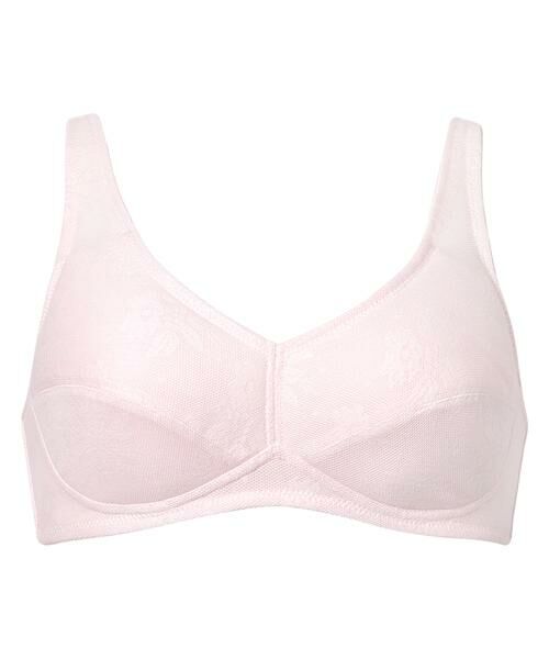 Wacoal / ワコール ブラ | ノンワイヤー（綿混メッシュ）　ノンワイヤーブラ（ＢＨＫ１２５）（PI）