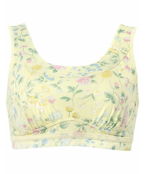 Wacoal/ワコール グッドらっくハッピー ハーフトップ(CHK190) YE M Wacoal/ワコール グッドらっくハッピー ハーフトップ(CHK190) YE M