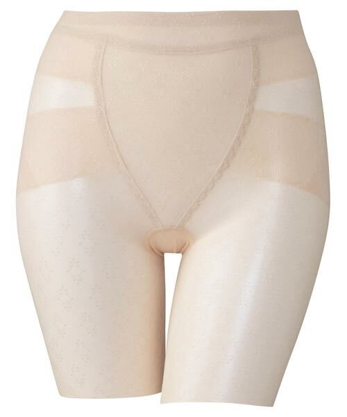 Wacoal / ワコール その他インナー・ルームウェア | 股関節サポート(綿メッシュ) ガードル(ロング丈)(GRA360)(BE)