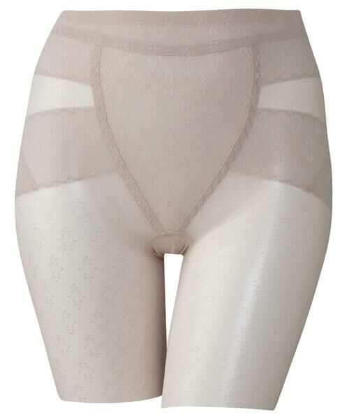 Wacoal / ワコール その他インナー・ルームウェア | 股関節サポート(綿メッシュ) ガードル(ロング丈)(GRA360)(BR)