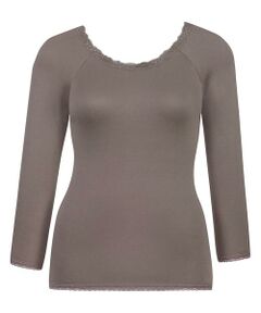 Wacoal / ワコール その他インナー・ルームウェア | 厚ふあ　ゆったりタイプ　レディスインナー　トップ（８分袖）（ＵＨＫ３１５）