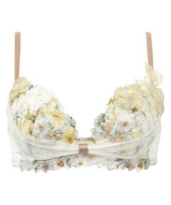 Wacoal / ワコール ブラ | リボンブラ　胸もとフィットながもち　ワイヤーブラ（３／４カップ）（ＢＸＢ４９０）