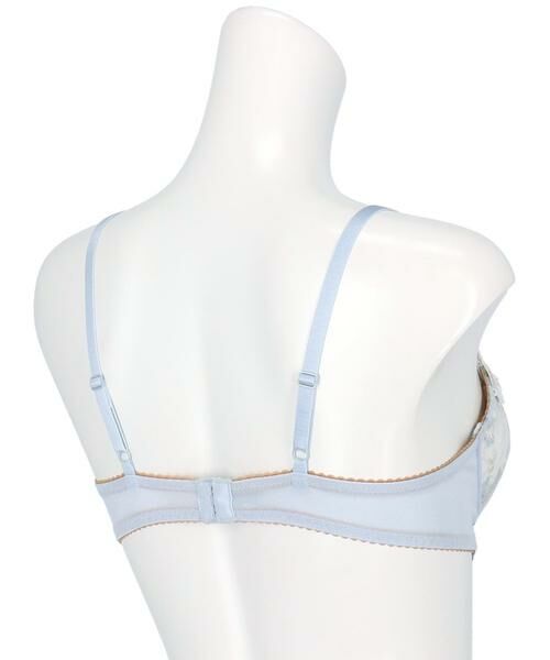 Wacoal / ワコール ブラ | リボンブラ 胸もとフィットながもち ワイヤーブラ(3/4カップ)(BXB490) | 詳細1