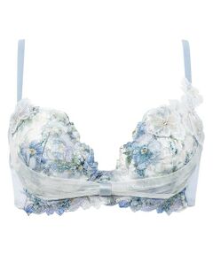 Wacoal / ワコール ブラ | リボンブラ　胸もとフィットながもち　ワイヤーブラ（３／４カップ）（ＢＸＢ４９０）