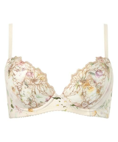 Wacoal / ワコール ブラ | 着やせすっきりタイプ　ワイヤーブラ（３／４カップ）（ＢＸＣ４０５）（BE）