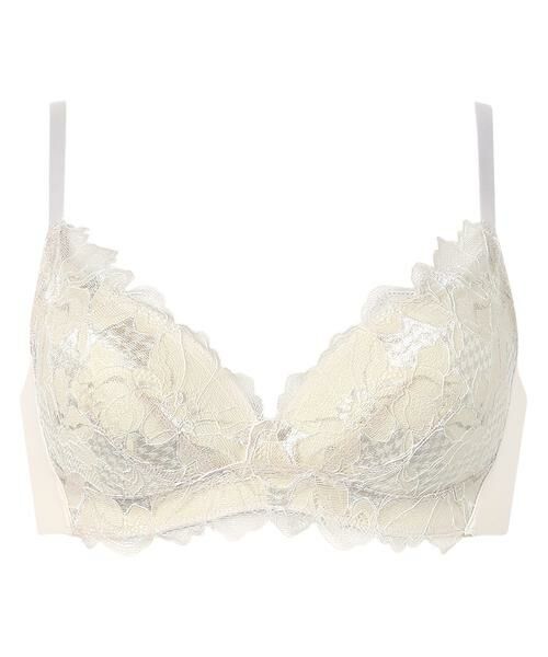 Wacoal / ワコール ブラ | SUHADA ONE 3/4カップブラ(ノンワイヤーブラ)(BXB411)(CR)