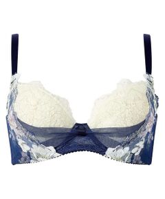 Wacoal / ワコール ブラ | リボンブラ　脇すっきり　ワイヤーブラ（３／４カップ）（ＢＸＢ４４３）