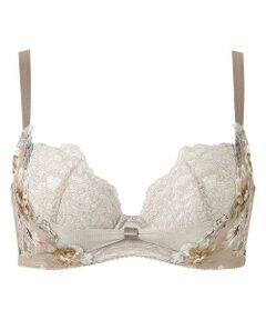 Wacoal / ワコール ブラ | リボンブラ　脇すっきり　ワイヤーブラ（３／４カップ）（ＢＸＢ４４３）