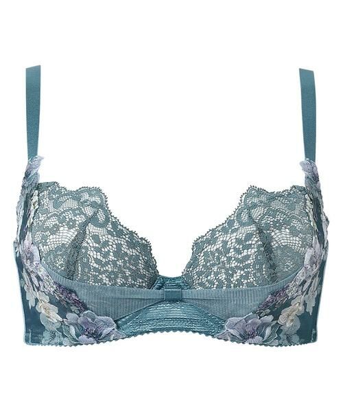 Wacoal/ワコール リボンブラ 脇すっきり ワイヤーブラ（３／４カップ）（ＢＸＢ４４３） GB C75