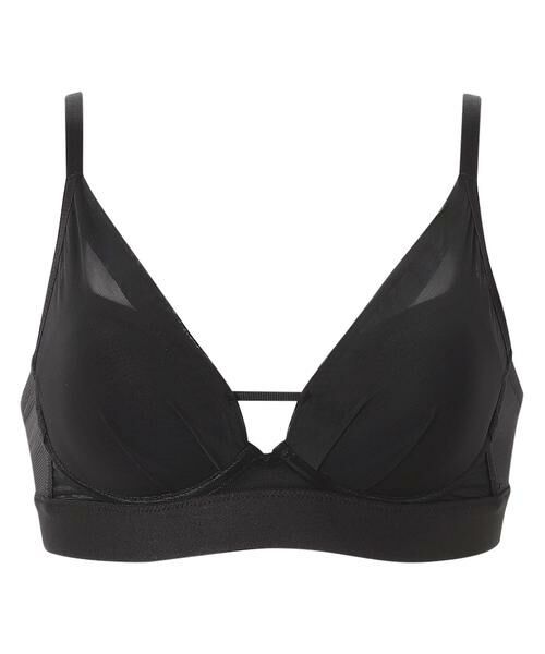 Wacoal/ワコール 重力ケアブラ ノンワイヤー 3/4カップブラ(ノンワイヤーブラ)(BXB114) BL D85 Wacoal/ワコール 重力ケアブラ ノンワイヤー 3/4カップブラ(ノンワイヤーブラ)(BXB114) BL D85
