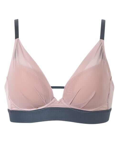 Wacoal / ワコール ブラ | 重力ケアブラ ノンワイヤー 3/4カップブラ(ノンワイヤーブラ)(BXB114)(OR)
