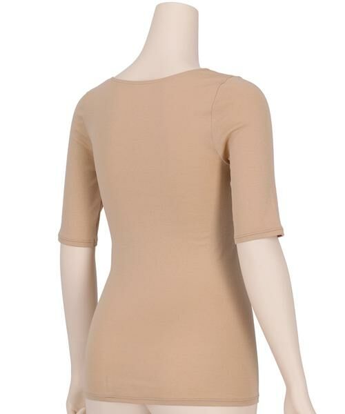 Wacoal / ワコール その他インナー・ルームウェア | ふんわりあったかタイプ　レディスインナー　トップ（５分袖）（ＣＬＣ５１０） | 詳細1