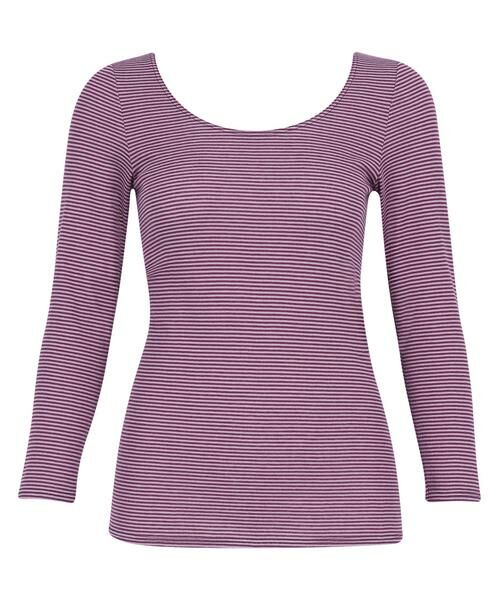 Wacoal / ワコール その他インナー・ルームウェア | ふんわりあったかタイプ　レディスインナー　トップ（８分袖）（ＣＬＤ３１０）（VI）