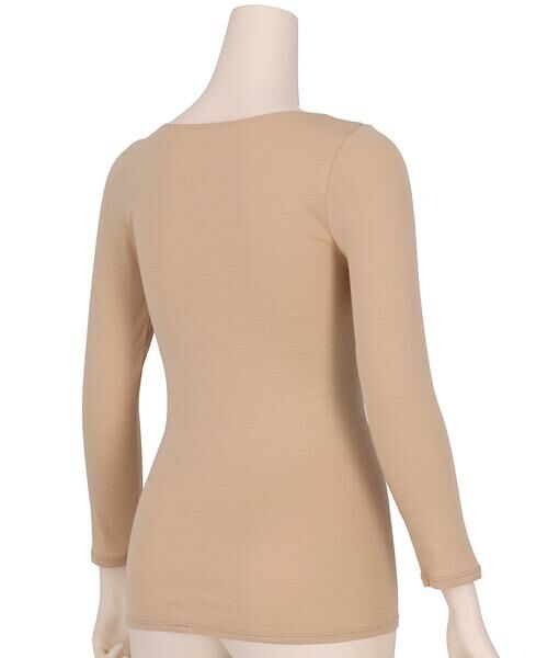 Wacoal / ワコール その他インナー・ルームウェア | ふんわりあったかタイプ　レディスインナー　トップ（８分袖）（ＣＬＤ３１０） | 詳細1