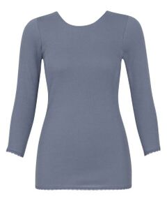 Wacoal / ワコール その他インナー・ルームウェア | オーガニックコットン１００％　あったか　ゆったりタイプ　レディスインナー　トップ（８分袖）（ＣＬＤ３４０）