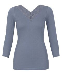 Wacoal / ワコール その他インナー・ルームウェア | オーガニックコットン１００％　あったか　ゆったりタイプ　レディスインナー　トップ（８分袖）（ＣＬＤ３４１）