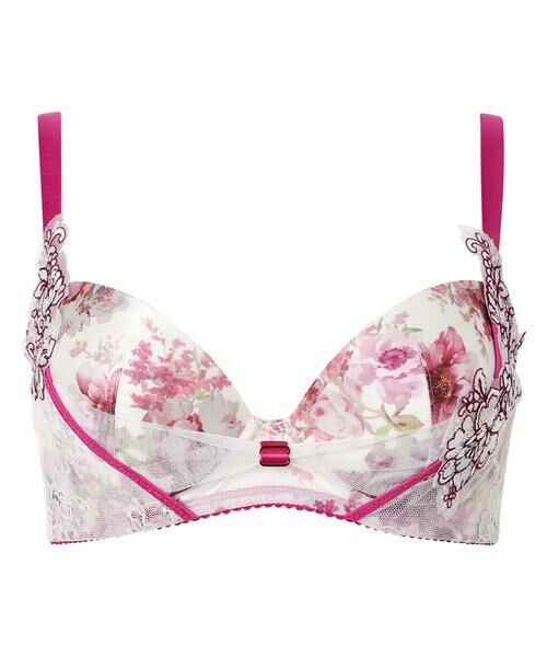 Wacoal / ワコール ブラ | リボンブラ™＜脇すっきり＞　ワイヤーブラ（３／４カップ）（ＢＸＢ４７３）（IV）