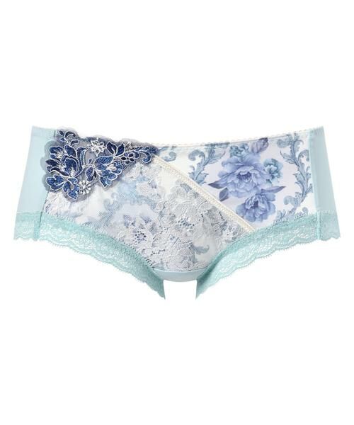 Wacoal / ワコール ショーツ | リボンブラ™＜脇すっきり＞　ペア　レディスショーツ（ボーイレングス）（ＰＸＢ６７３）（TU）