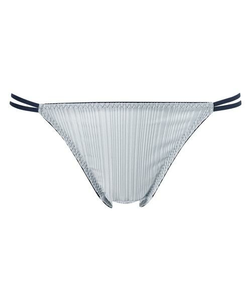 Wacoal / ワコール ショーツ | 重力ケアブラ＜ノンワイヤー＞　ペア　レディスショーツ（Ｔバック）（ＰＸＢ４５４）（GY）